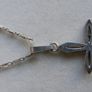 Vintage Sterling Silver 925 Cross Pendant with Optional 11,5"  Chain 5,7g Image 5