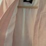 River Island Pale Pink Boucle/Tweed Jacket Size UK 16 Image 2