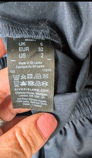 River island wide trousers
