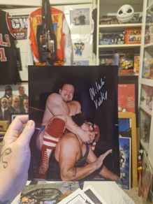 WWE Nikolai Volkoff Autograph - WWF