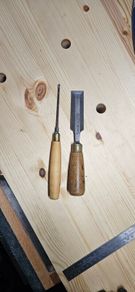2 Marples bevel edge chisels