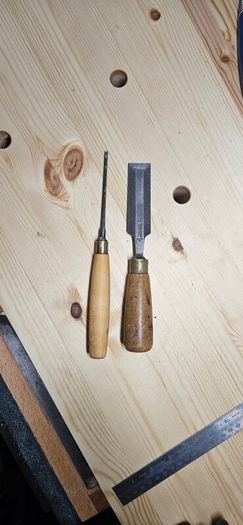 2 Marples bevel edge chisels