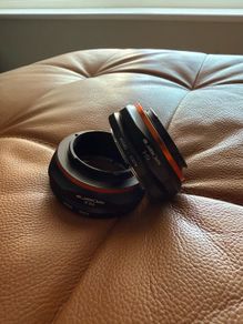 canon FD - sony e adapter pair