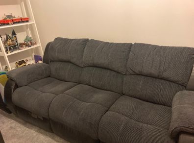 Three seater recliner sofa