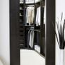 large wooden mirror Image 2