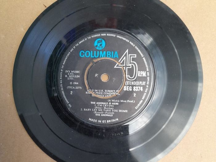 Rock & Roll 78 rpm records.
