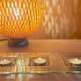 Handcrafted Fused Glass Three Tealight Holder Image 2