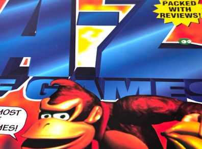 Nintendo A - Z OF Games from Super Gamer - 1994 - RARE