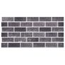 3D Wall Panels with Black & Grey Brick Design 10 pcs EPS Image 5