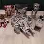 Lego Star Wars Bundle Millennium Falcon AT ST Trooper Ship Maz Castles Extra Pieces Image 2