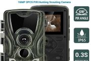 Trail Hunting Farming Farm Camera 2.4" TFT LCD Screen Outdoor Wildlife Wild Cameras 16MP 1080P Night Vision Wireless Surveillance