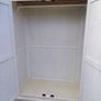 Wardrobe solid cream painted Image 10