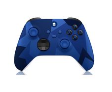 Wireless Xbox Controller for Xbox One, Xbox Series X/S, Xbox One X/S, Controller with 3.5mm headphone jack, with 2.4GHz wireless adapter, Camo Blue
