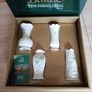 Authentic Belleek Fine Parian China 150th Anniversary Miniature Vase Set Image 2