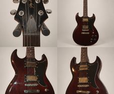 Greg Bennett Torino Tr-1 Wine Red electric guitar - SG style