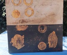 S Maher Abstract Mixed Media