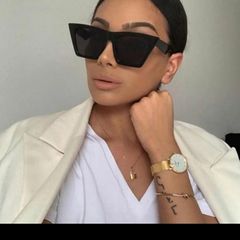 Women Cat Eye Sun Glasses Classic Vintage