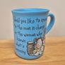 Funny Angels at Heart Stoneware Mug Image 2