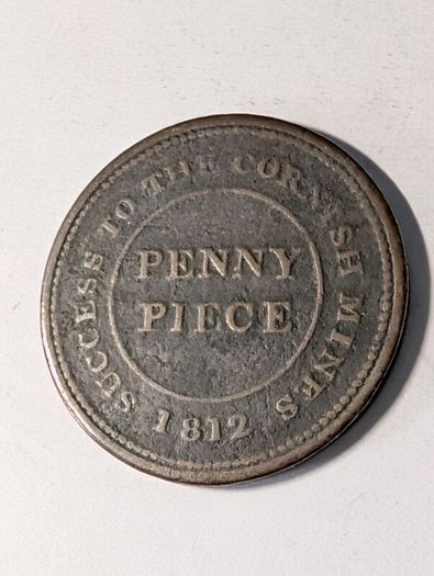 Cornwall Penny token 1813