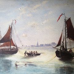 Claude Hayes (1852 - 1922)- Unframed Watercolour