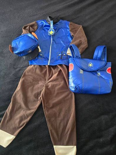 Paw Patrol Chase kids costumes 4-5 years