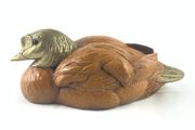 Mid Century Italian Malevolti duck figurine