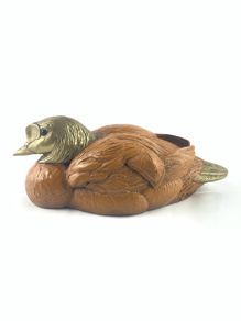 Mid Century Italian Malevolti duck figurine
