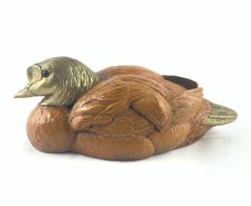 Mid Century Italian Malevolti duck figurine