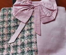 Diva raw silk special occasion BAG