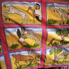 Ethiopian painting. Ethnographic interest.