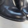 HUNDRED black leather fringe ankle boots Sz 6UK - Rrp 129 (New) Image 6
