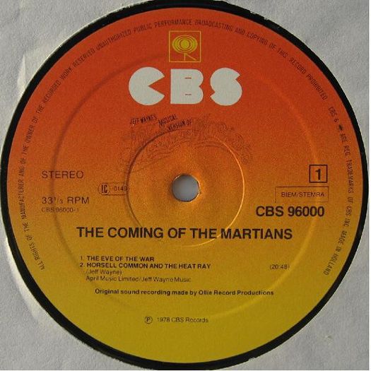 Jeff Wayne Jeff Wayne's Musical Version Of The War Of The Worlds
