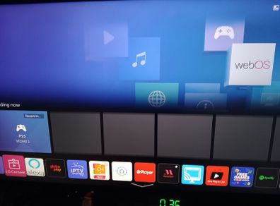 55 inch LG Smart TV