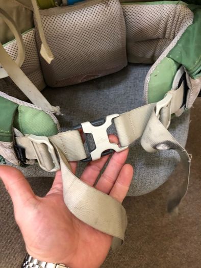 Huge Kelty Coyote 75 W Green Frame Hiking Bag
