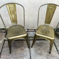 Bistro chairs metal