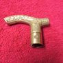 Vintage Brass Walking Stick Handle Image 6