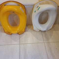 Non-slip toilet training seats x2