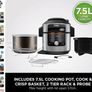 Ninja Foodi MAX 15-in-1 SmartLid Multi-Cooker with Smart Cook System 7.5L OL750UK Image 2