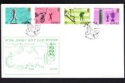 1978 Jersey Centenary of Royal Jersek Golf Club Commemorative Stamps First Day Cover (FDC)