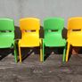 Stackable school chairs Image 3