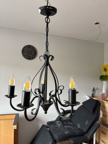 chandelier with dimmable bulbs LED