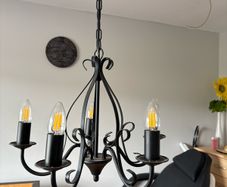 chandelier with dimmable bulbs LED
