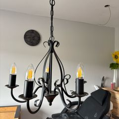 chandelier with dimmable bulbs LED