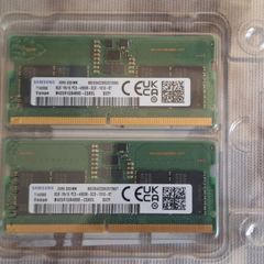 Ram Kit 16gb (2x8gb) Samsung Ddr5 4800mhz Laptop -LIKE NEW-