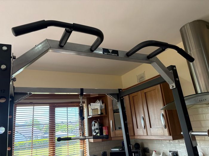 Perfect Gym Weightlifting Up, Power Squat Rack, Olympic Weights, Barbell, Dumbbells, Cable System And More!!