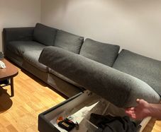 Vimle 4 seater, L-shaped couch