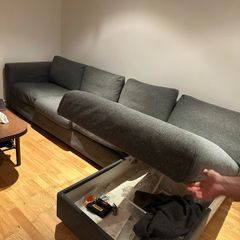 Vimle 4 seater, L-shaped couch