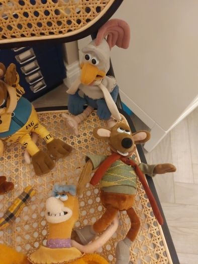 Original Chicken Run characters from 1999