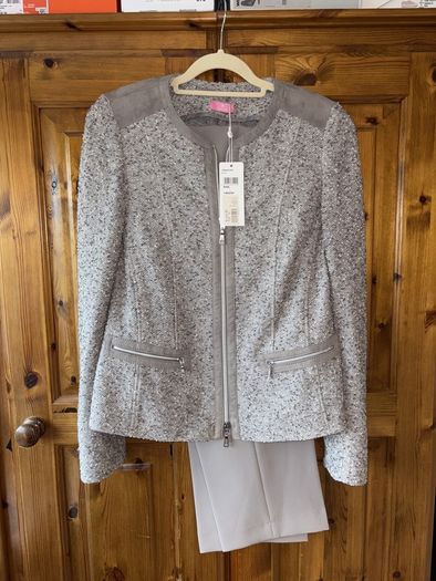 ladies 2 piece trouser suit
