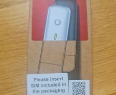 Vodafone 4G data dongle